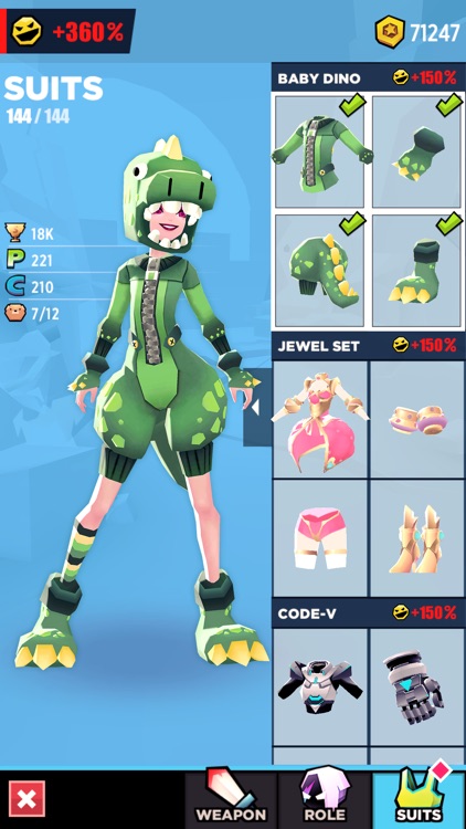 战斗少女跑酷 screenshot-6
