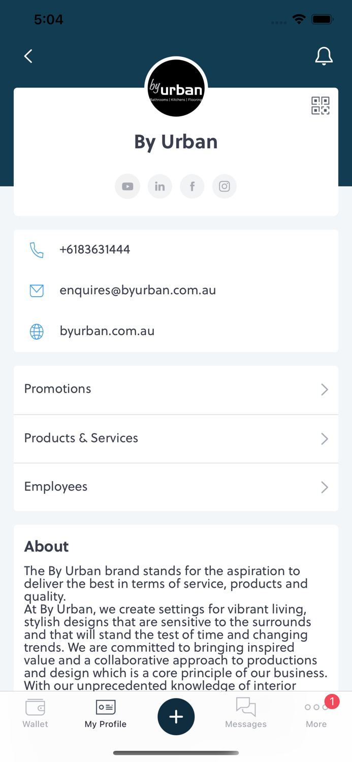 DBC - Digital Business Card