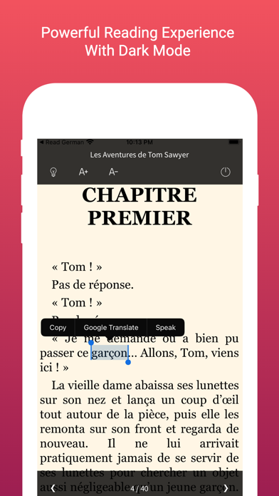 How to cancel & delete French Reading and Audio Books from iphone & ipad 4