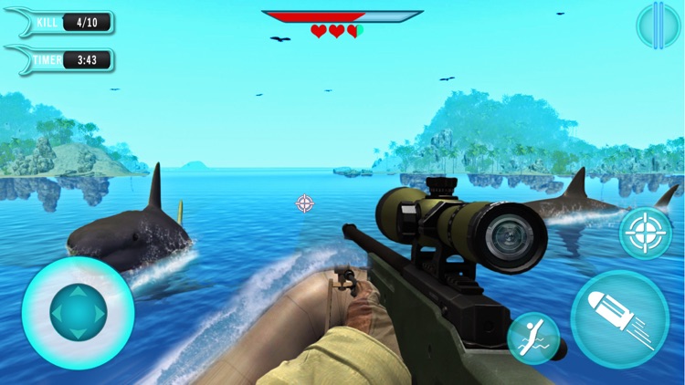 Wild Shark Sniper Hunting