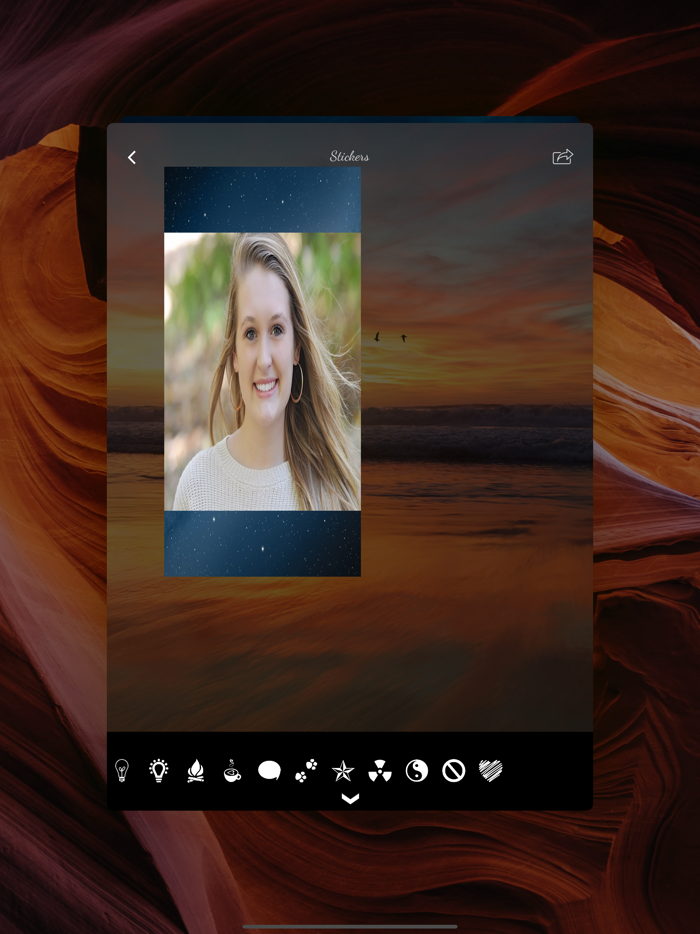 Collage Frames, Stickers