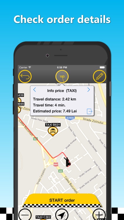 TAXI Albertini Client screenshot-3