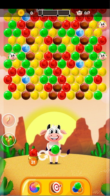 Cow Pop: Bubble Game screenshot-4