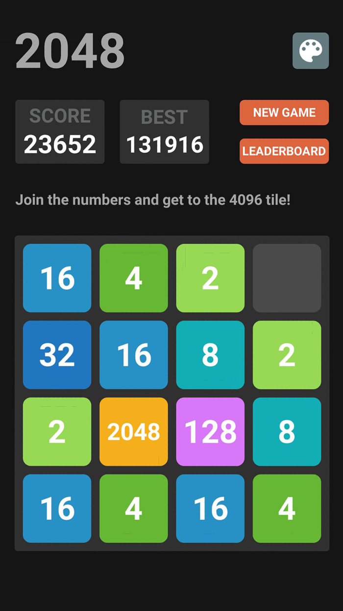 2048 Stunning Colors