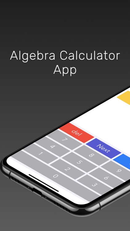 Algebra Calculator App