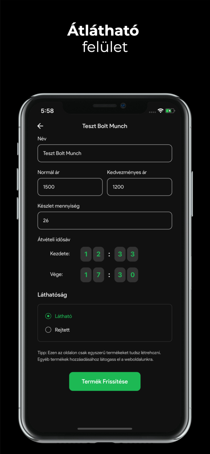 Munch - Store Manager