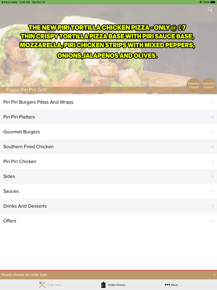 Figos Piri Piri Grill Rushden.