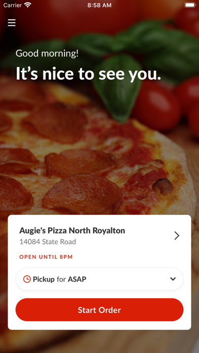 How to cancel & delete Augie's Pizza from iphone & ipad 2