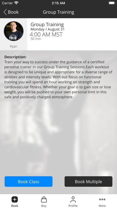 True Fitness LLC screenshot 3