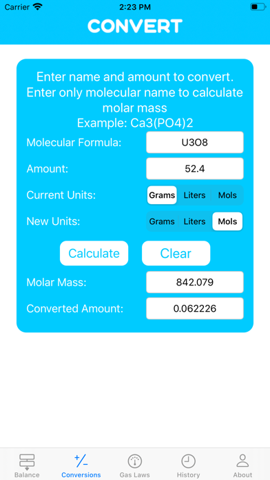 Chem Buddy: Equation Balancer screenshot 2