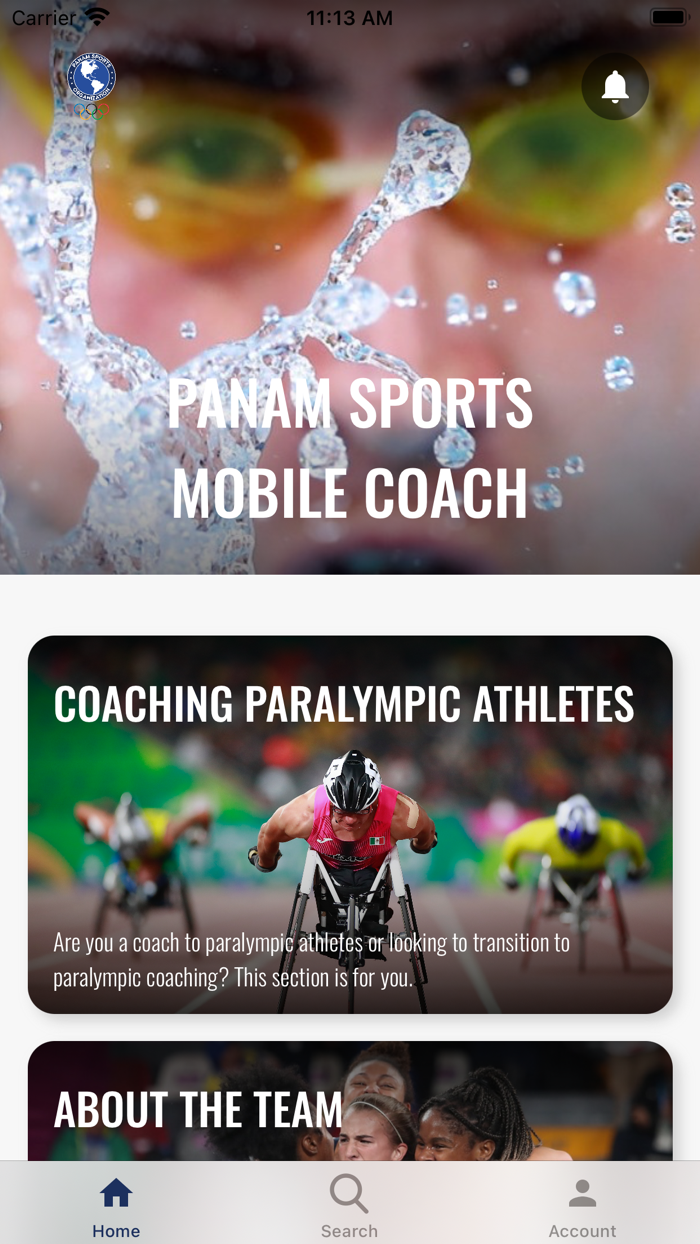 Panam Sports Mobile Coach