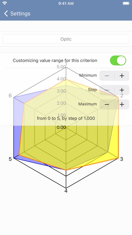 SpiderChart 3.0 screenshot-8