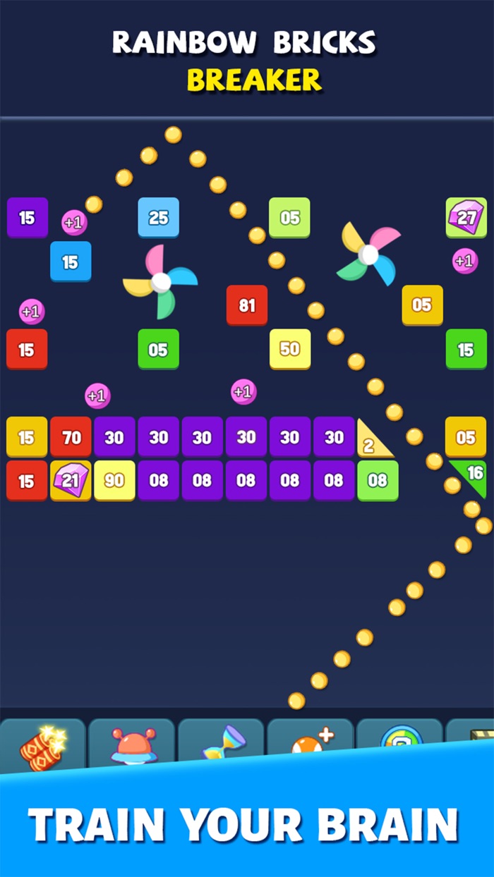 Rainbow Bricks Breaker
