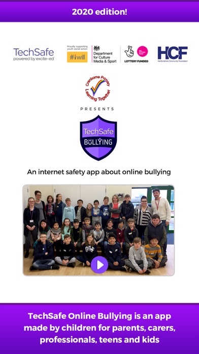 How to cancel & delete TechSafe - Online Bullying from iphone & ipad 1