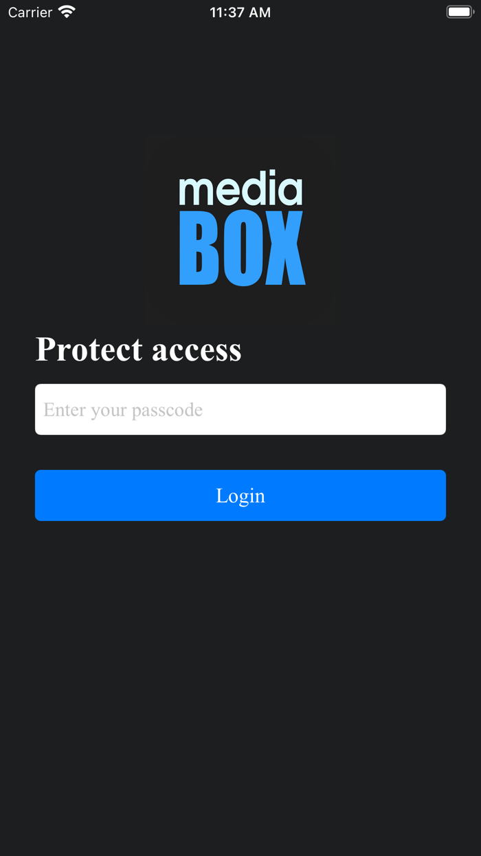 MediaBox Private  Player