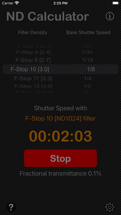 Neutral Density Calculator screenshot-3