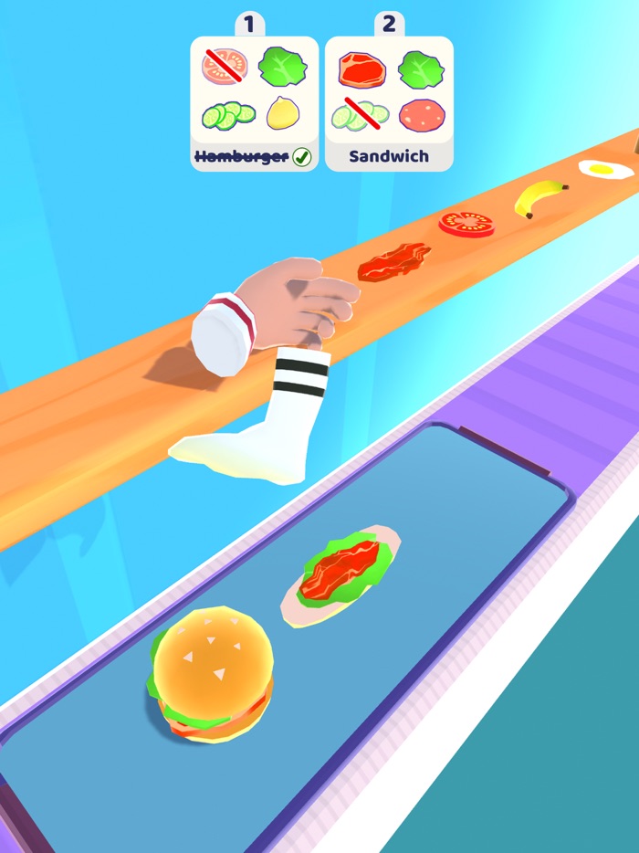 Food Rush - Delicious Runner