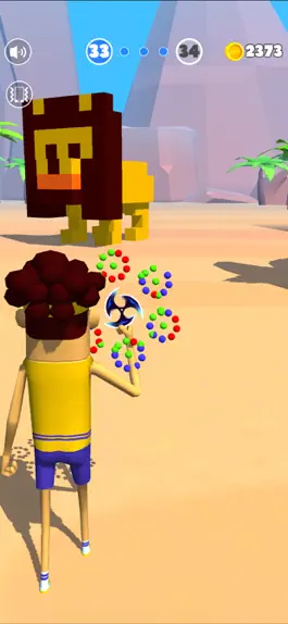 Game screenshot ColorSpinningDart apk