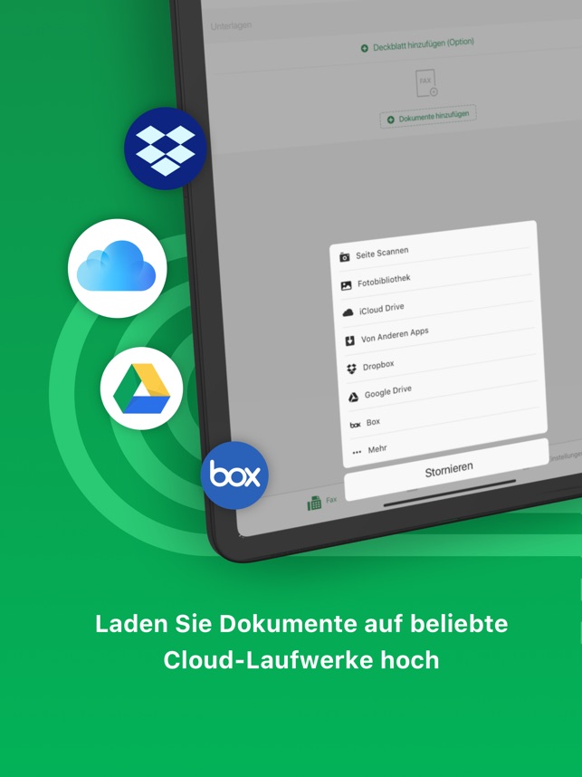 Fax Vom Iphone Faxen Im App Store