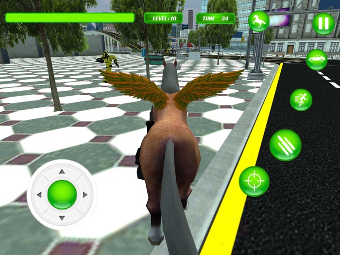 Flying Horse Robot Transformer