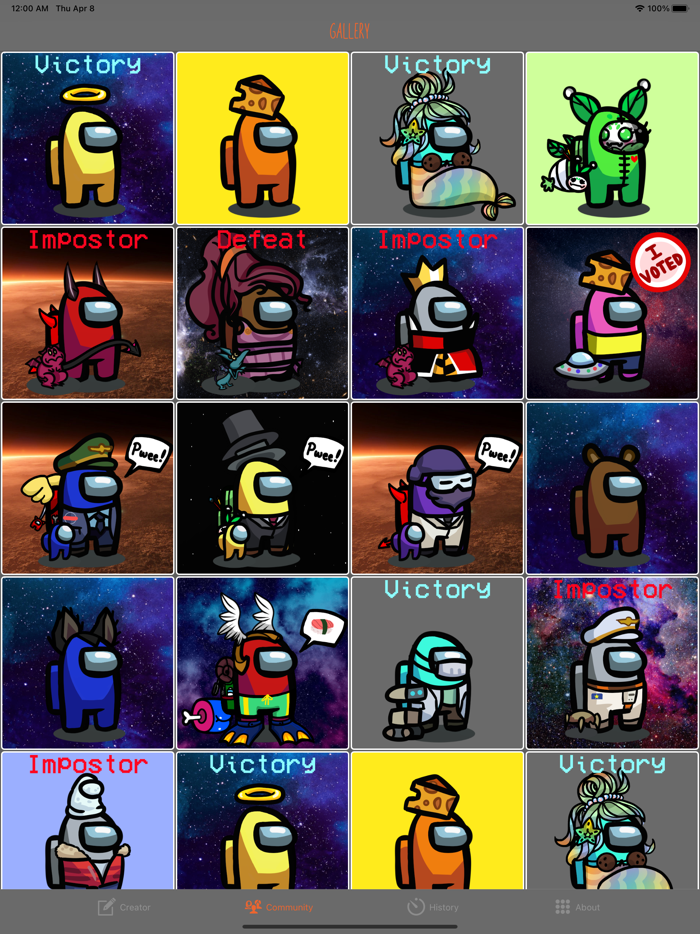 Avatar Maker for Among Us