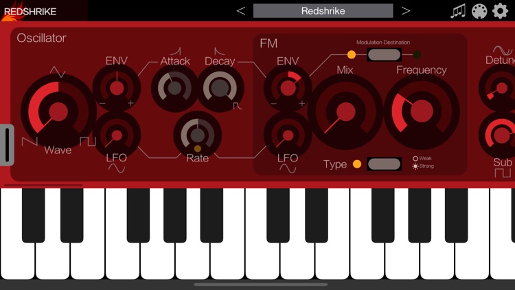 Redshrike - AUv3 Plugin Synth screenshot-0