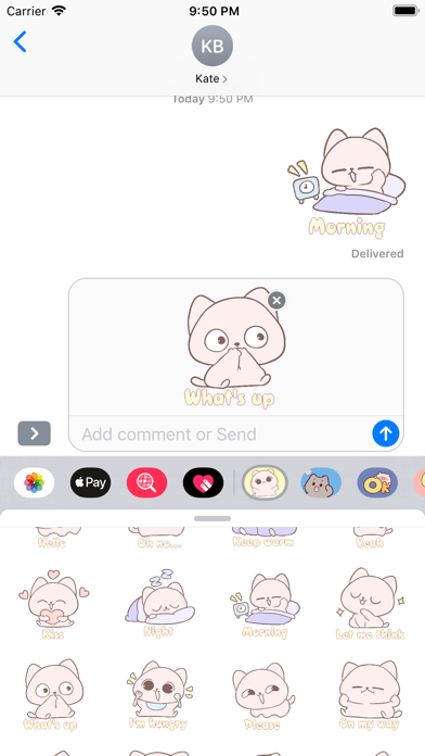 Funny Puppy Stickers Pack Screenshot
