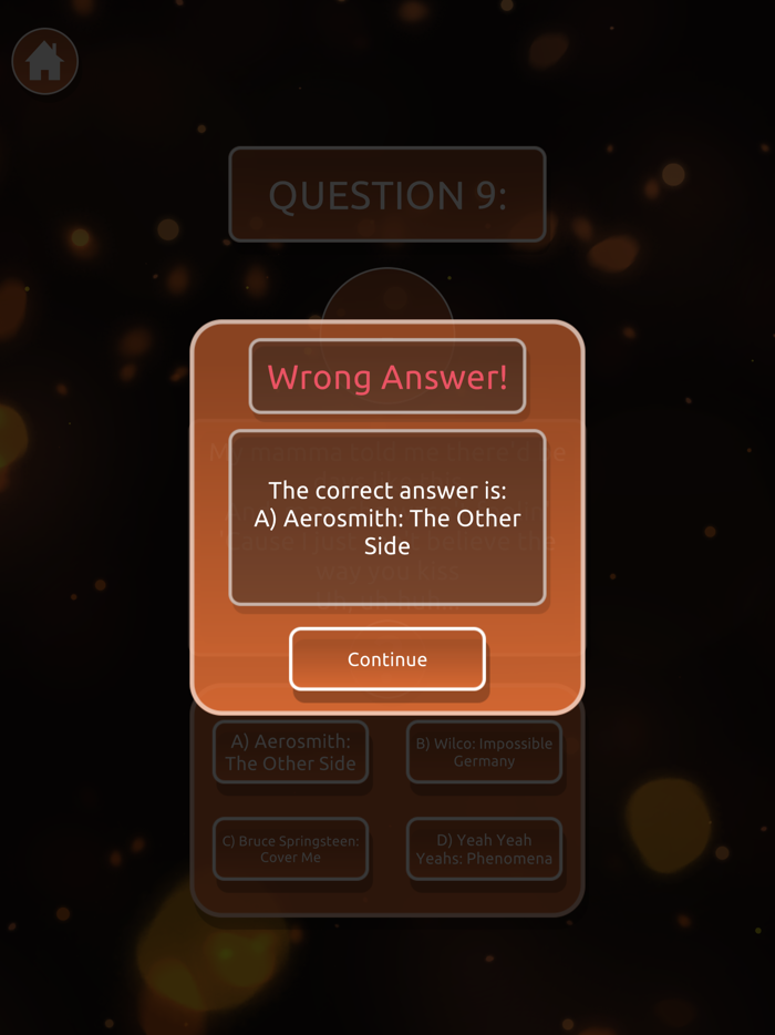 Guess The Song Lyric Quiz