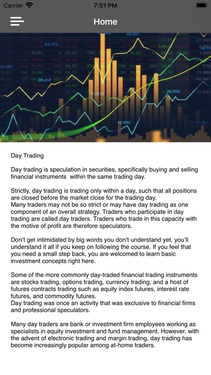 Day Trading Investor Course