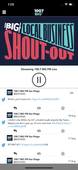 Game screenshot 100.7 BIG FM | San Diego, CA | mod apk