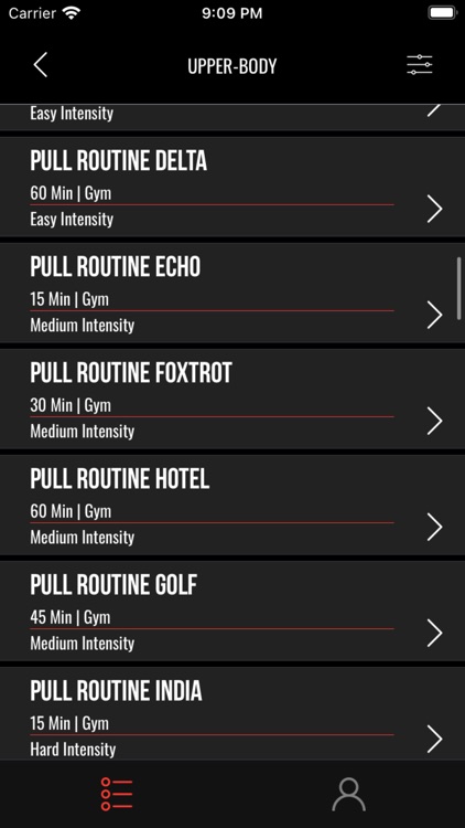Routines - Home & Gym Workouts