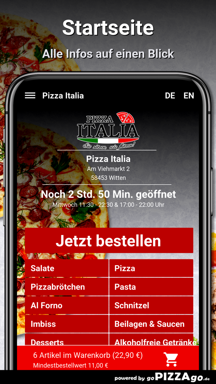 Pizza Italia Witten