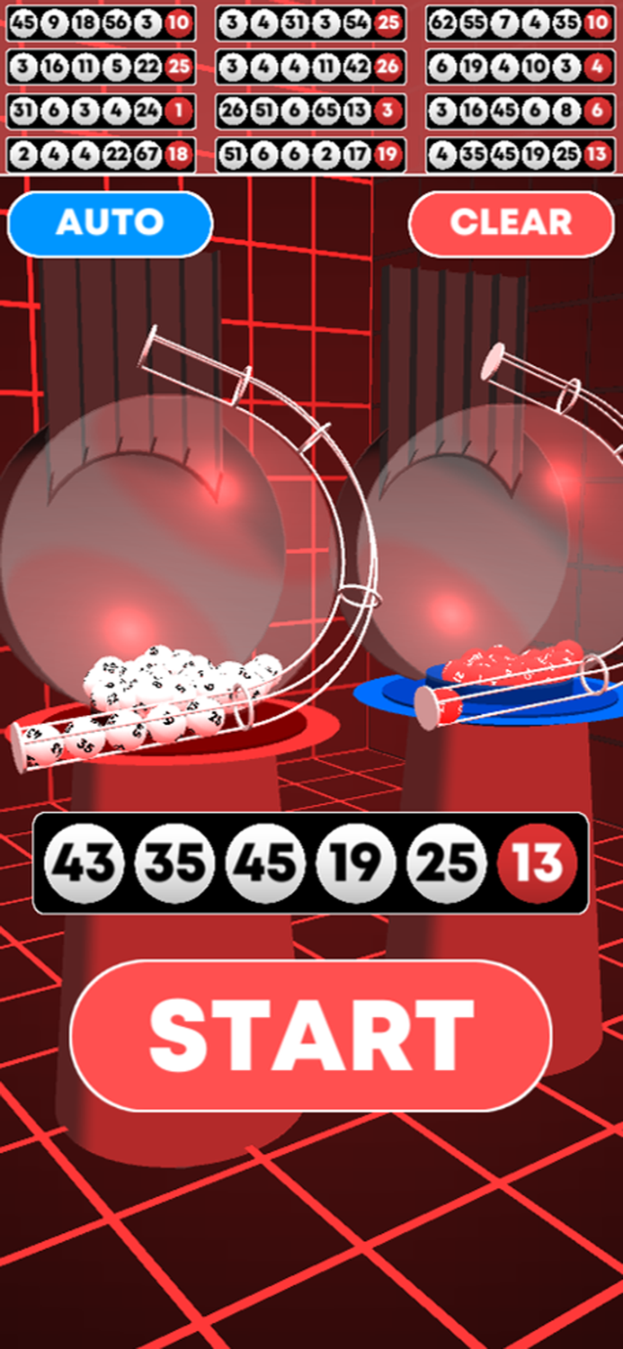 Power Ball Simulator