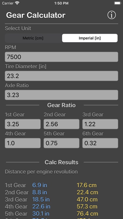 Gear Calculator Plus screenshot-8
