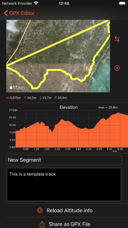GPX Track and Trail Editor