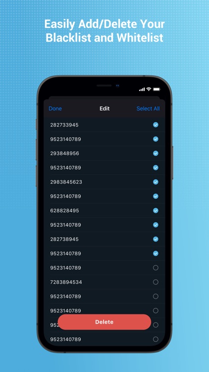 Spam Call Blocker-Batch Block screenshot-4