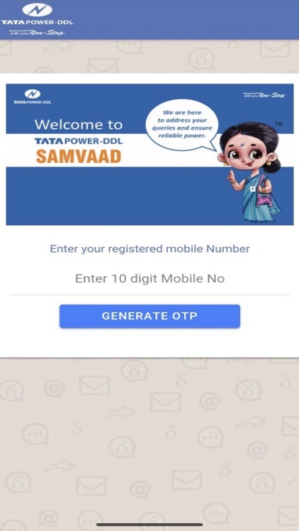 TPDDL Samvaad: A messenger app