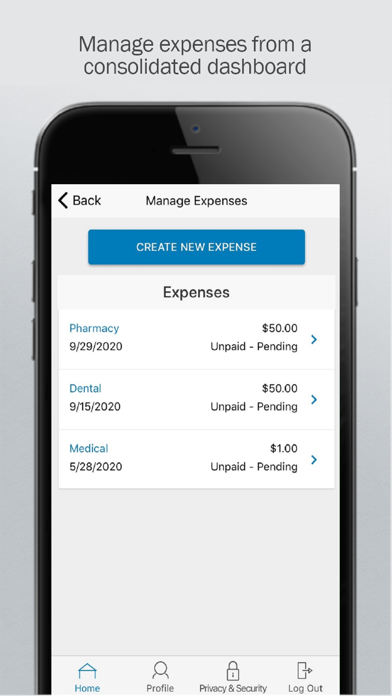Keystone Flex Admin Benefits screenshot 3