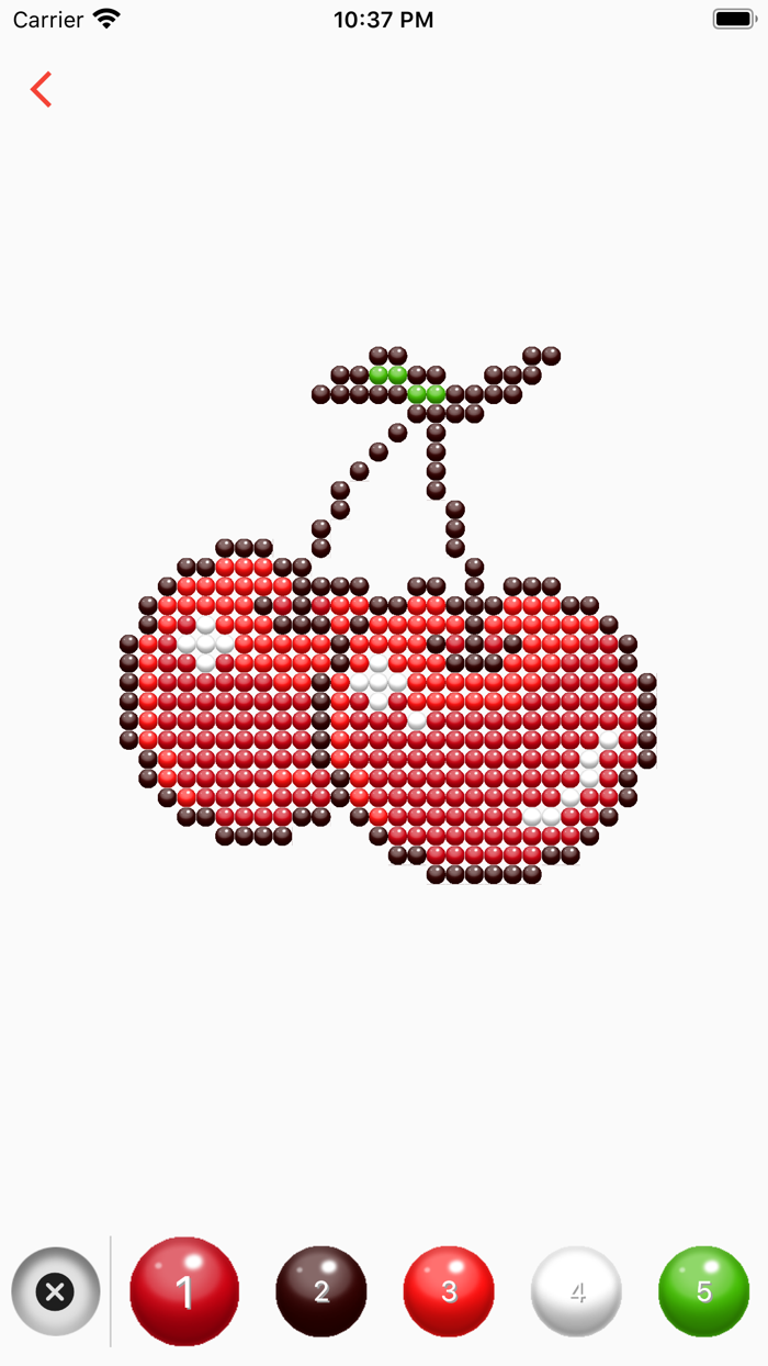 beads Art - color by number