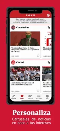 Bildschirmfoto 2 Intolerancia Diario: Noticias iphone