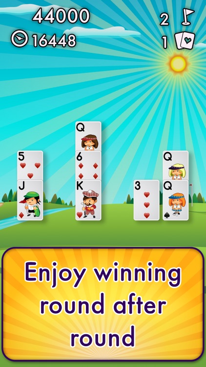 Golf Solitaire Pro! screenshot-3