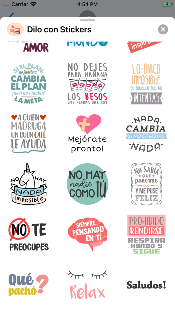 Dilo con Stickers