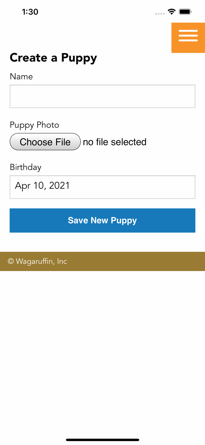Puppy Potty Training  Logging