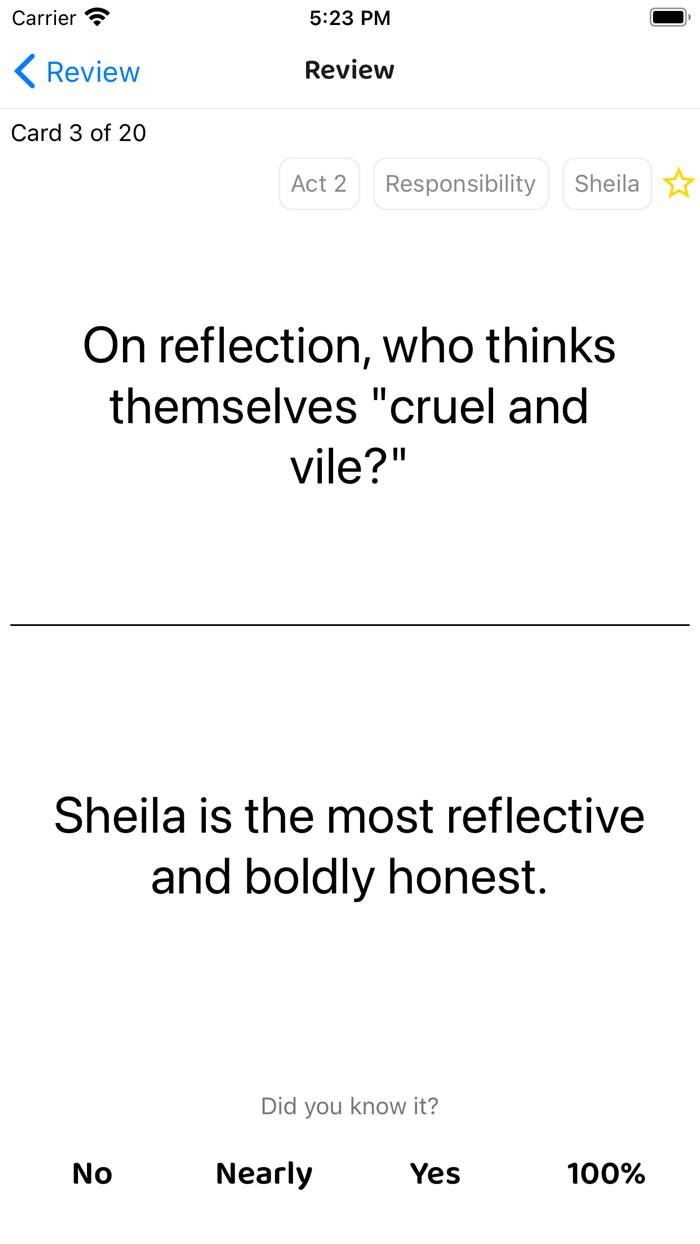 RememberMore Inspector Calls