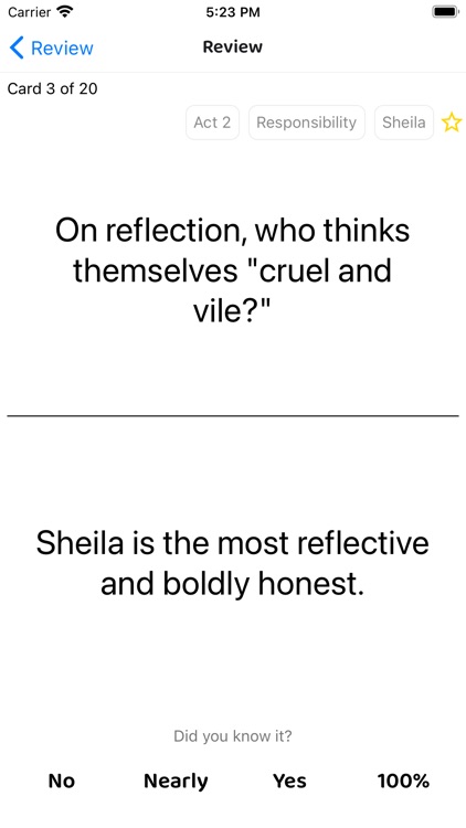 RememberMore Inspector Calls