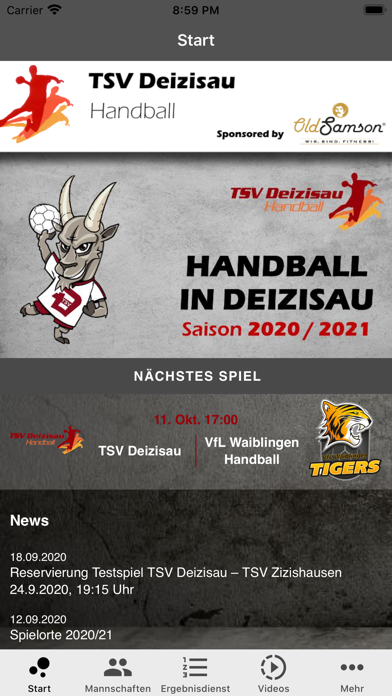 TSV Deizisau Handball screenshot 2