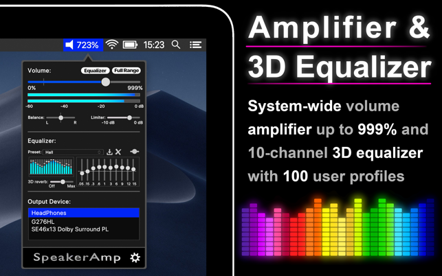 SpeakerAmp: System Audio Boost