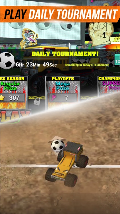 Monster Truck - Soccer Kings screenshot-3