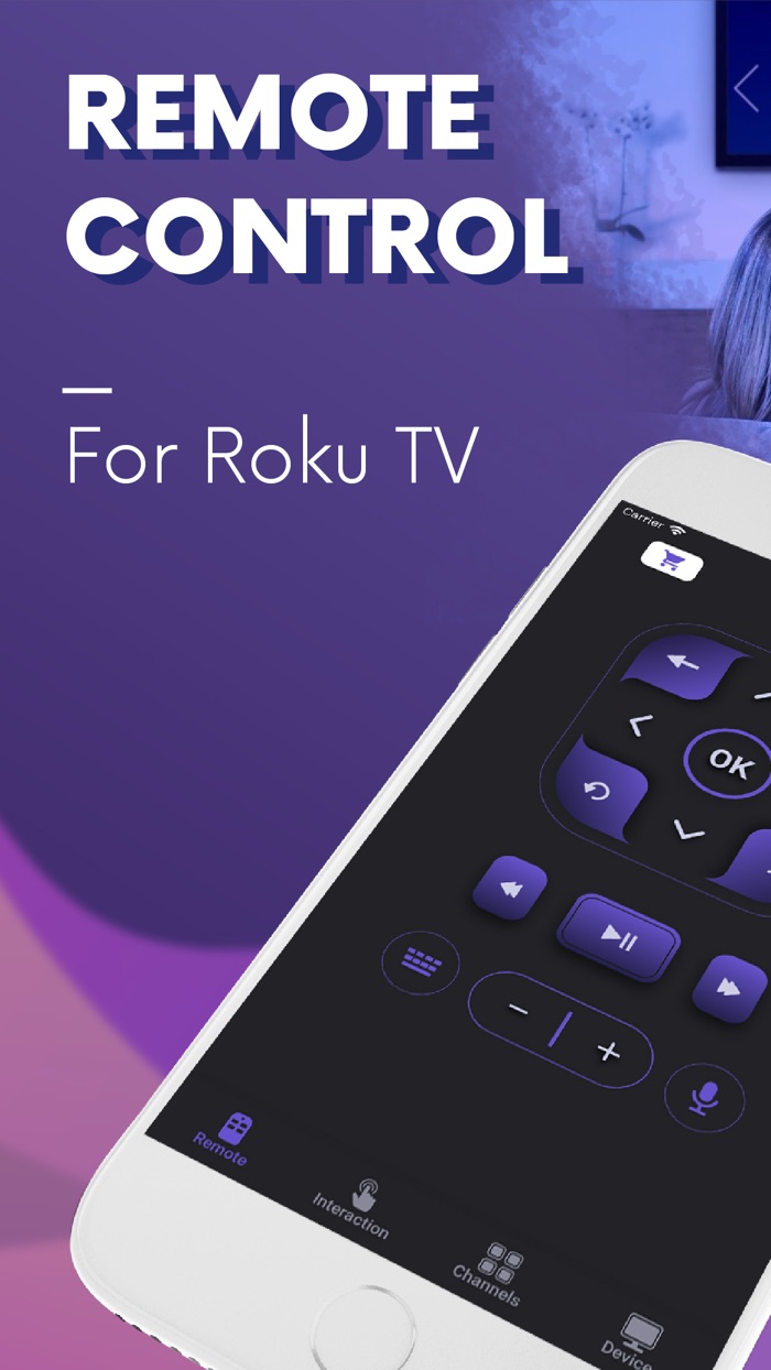 Remote control for Roku TV
