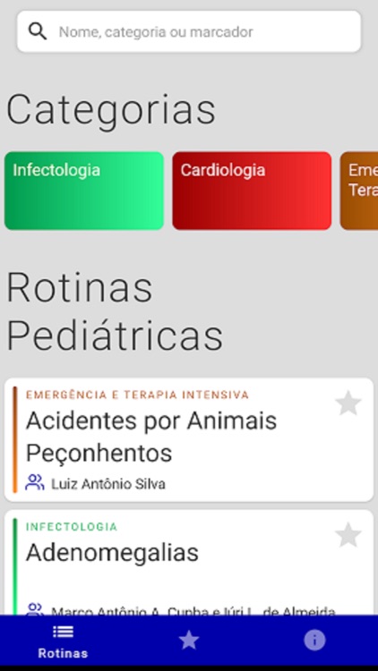 Rotinas - Pediatria HRT